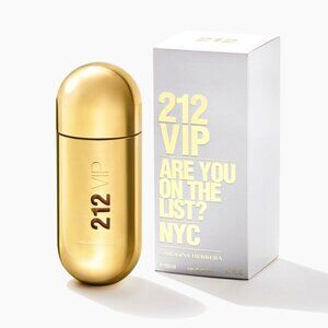 New Carolina Herrera 212 VIP Eau de Parfum 2.7 fl oz/80 ml - Sealed Packaging